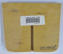 Longaberger Woodcrafts Four Way Divider For 7&quot; Measuring Basket Home Decor - £7.78 GBP