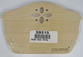 Longaberger Woodcrafts Divider For Bread Basket Decorative Collectible Decor - £7.66 GBP