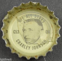 Coca Cola NFL All Stars Bottle Cap St. Louis Cardinals Charley Johnson Coke Soda - $6.89