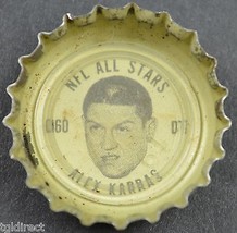 Vintage Sprite NFL All Stars Bottle Cap Detroit Lions Alex Karras Football Soda - £5.41 GBP