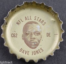 Vintage Sprite NFL All Stars Bottle Cap Los Angeles Rams Dave Jones Football - £5.41 GBP