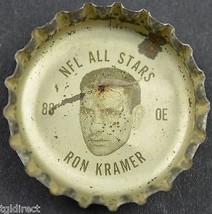 Sprite NFL All Stars Bottle Cap Detroit Lions Ron Kramer Football Collec... - £5.41 GBP