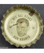 Sprite NFL All Stars Bottle Cap Detroit Lions Ron Kramer Football Collec... - £5.41 GBP