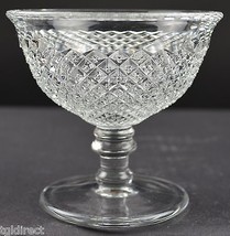 Vintage Westmoreland Glass English Hobnail Pattern Low Sherbet 3.5&quot; Tall Crystal - £6.26 GBP