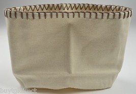 Longaberger Heartwood Binocular Basket Liner Flax Collectible Accessory Accent - £9.30 GBP