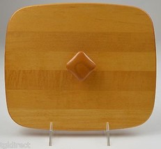 Longaberger Woodcrafts Lid For Rectangle Basket 10.25" Wide Collectible Decor - $19.34