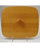 Longaberger Woodcrafts Lid For Rectangle Basket 10.25&quot; Wide Collectible ... - £15.45 GBP