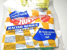 VINTAGE DIECAST- McDONALDS HAPPY MEAL - HOT WHEELS- QUAKER STATE RACER- ... - $3.70