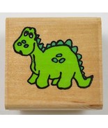 Wood Mounted Rubber Stamp By Stamp Affair Dinosaur Envelope Scrapbook Cr... - £5.39 GBP