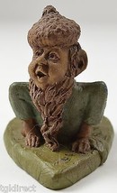 Vintage Thomas Tom F. Clark 1989 Gnome Resin Figurine Slim 3&quot; Tall Collectible - £20.15 GBP