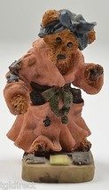 Boyds Bears Ms.Griz Saturday Night Resin Figurine Collectible Home Decor Teddy - £10.82 GBP