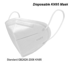 KN95 Disposable M.A.S.K PM2.5 Folding Dust Respriator 95% filtering - £14.88 GBP