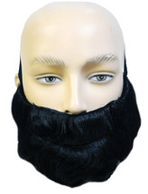 Lacey Wigs Biblical Beard Black Costume Wig - £53.45 GBP