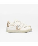 Veja Recife Logo Chromefree Leather Extra White Platine Women RC0502762A... - $165.00