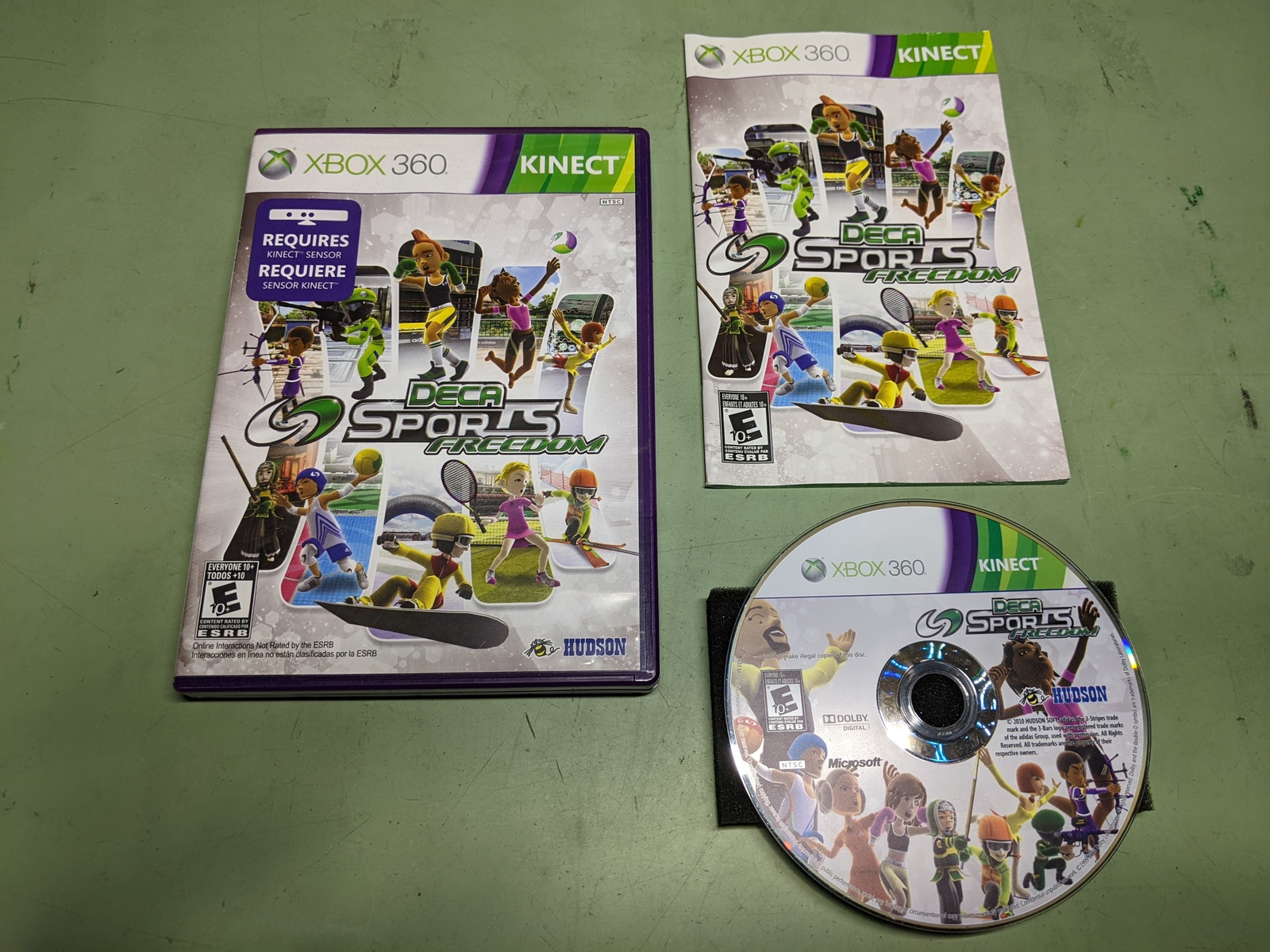 Deca Sports Freedom Microsoft XBox360 Complete in Box - $6.19