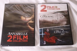 The Conjuring/The Conjuring 2 (DVD) &amp; Annabelle 2 film Collection Creation New - £11.86 GBP