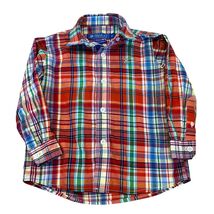 J. Bailey Roscoe Shirt 2T Young Men&#39;s Plaid Stripe Shirt - $24.08 CAD