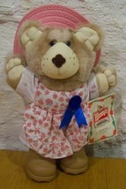 1986 Furskins Bears Hattie Furskin Bear 8" Plush New - $15.35