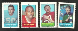 Houston Oilers 1969 Topps Stamps Pete Beathard Miller Farr Bobby Maples Jim LeMo - $0.99