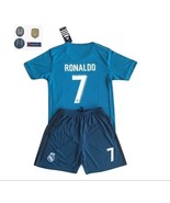 Real Madrid Kids Blue Soccer Jersey 17 / 18 RONALDO RAMOS Youth Jersey U... - £66.86 GBP