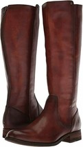 FRYE MELISSA STUD EQUESTRIAN TALL RIDING BOOTS CONGAC BROWN LEATHER SZ 7... - $219.99