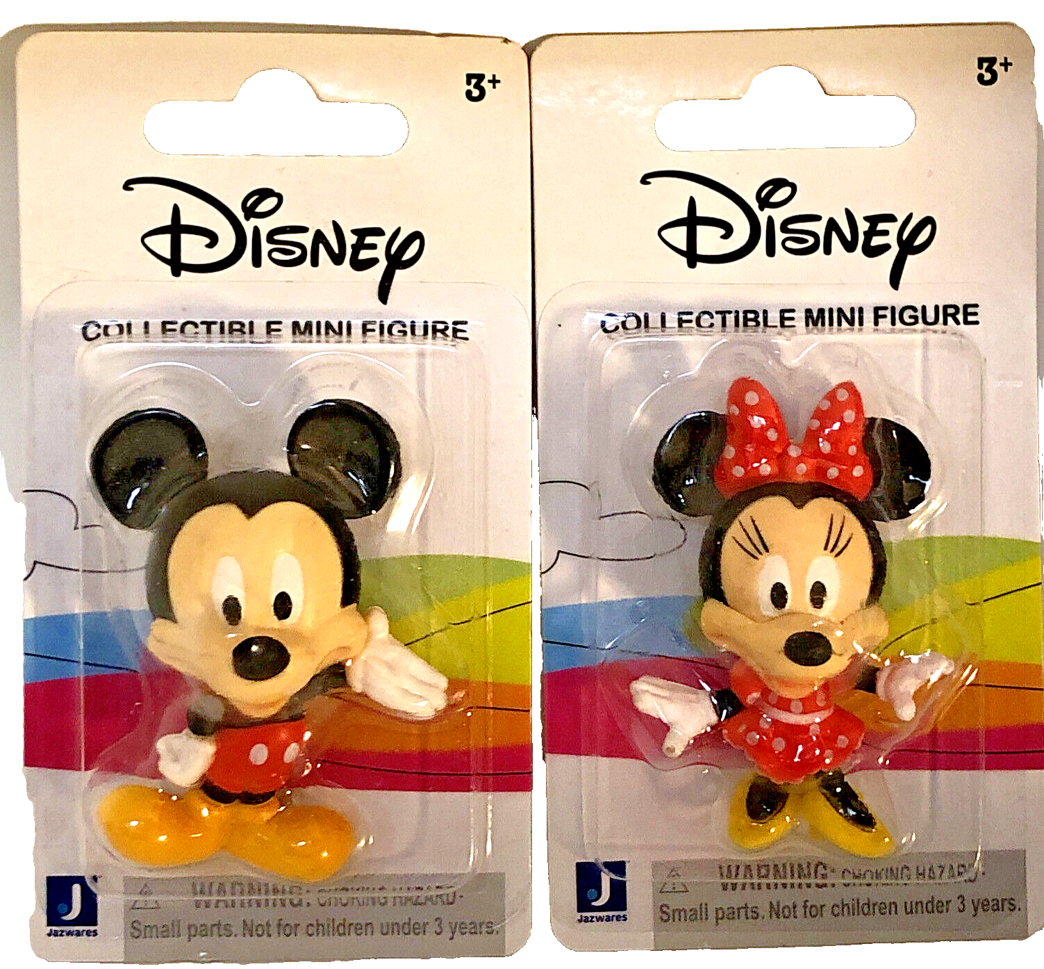 Primary image for Disney Figurine 2" Mickey & Minnie Mouse Greenbrier International Inc PVC ~ NEW