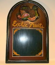 Wood Handmade Wall Hanging Display Menu Board Menu Memo Board Hand Painted - £15.77 GBP