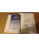 1989 Ford Aerostar owners book  --- Ford original book nice ! - €13,03 EUR