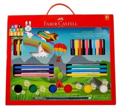 Faber-Castell Art Care Kit with 33 Units Paint Brush (Multicolor) studen... - £26.42 GBP