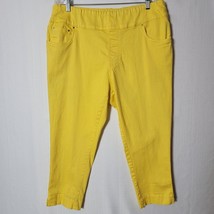 Blair Womens Capri Pants Size 18PT Stretch Pull-On Cropped Spring Wear - $12.61