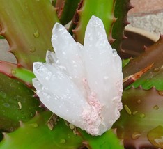 GORGEOUS RARE AAAAA PERUVIAN QUARTZ CRYSTAL PINK RHODOCHROSITE MINERAL S... - $373.07