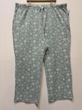 George Plus Women&#39;s Cotton Jersey Pajama  4X Pale Teal NWT - $13.99