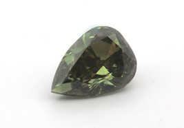 1.00ct Chameleon Diamond - Natural Loose Fancy Dark Gray Green Change Color VS2 - £13,579.27 GBP