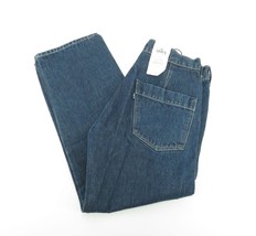 Levi&#39;s Night Fall Field Crop Blue Jeans 27 New With Tags $198 - £29.59 GBP