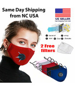 10 Pcs Reusable Air Purifying Washable Mask Haze Pollution Cotton Face M... - $10.85 CAD+