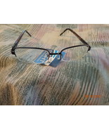 FOSTER GRANT READERS 2 PR NEW OWEN BLACK TORTOISE ARMS RIMLESS BOTTOMS +... - $12.30 CAD