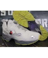 Reebok Instapump Fury 95 White/Gray/Glow in Dark Running Shoes GZ1615 Me... - £87.64 GBP