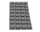 4.7mm Height X 11mm OD  Rubber Feet  Electronics  Pedals 3M Backing  32 ... - $12.14