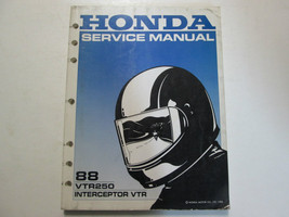 1988 Honda VTR VTR250 Interceptor Service Shop Repair Manual FACTORY OEM Book - $25.64