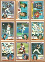 1983 Topps Cleveland Indians Team Lot 21 Andre Thornton Mike Hargrove Bert Blyle - £2.99 GBP