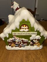 LG WALT DISNEY DISNEYLAND 75 YEARS TOGETHER COOKIE JAR THE HOUSE OF MICK... - $173.42 CAD