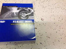 2004 Buell P3 P 3 Blast Parts Service Shop Repair Manual Set W Parts Cat... - $195.95