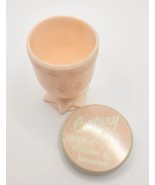 Vintage Century Cream Of Glycerine &amp; Rosewater Empty Goblet 1950-60 Pink... - £11.91 GBP