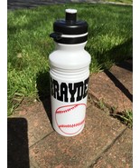 Personalized Baseball Water Bottle Custom Sports - $13.65 CAD