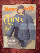 Newsweek February 21 1972 China Howard Hughes Sapporo - £5.11 GBP