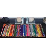 Vintage Pencil Collection Lot Of 61 Pencils Hologram Sparkle Shimmer 199... - £44.22 GBP