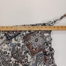 Piphany Valencia P3-311A Women's Multicolor Paisley Wrap Skirt Size 2X image 6