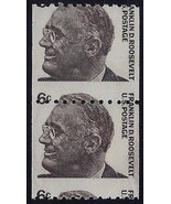 1298 - 6c Misperf Error / EFO Pair "Franklin D. Roosevelt" FDR Mint NH (... - €7,56 EUR 1298 - 6c Misperf Error / EFO Pair "Franklin D. Roosevelt" FDR Mint NH (... - €7,56 EUR
