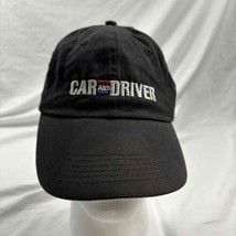 Car and Driver Unisex Baseball Cap Black Embroidered Adjustable - $13.86