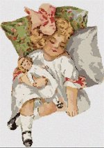 Pepita Needlepoint Canvas: Sleeping Beauty, 7&quot; x 10&quot; - $50.00+